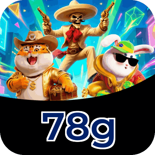 Plataforma 78g mostrando interface moderna, jogos certificados e recursos de segurança licenciados